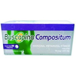 BUSCAPINA COMPOSITUM 10/250MG TAB C/20