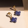 Arete Flor de Lis Lapiz