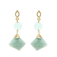 Aretes Ella Amazonita
