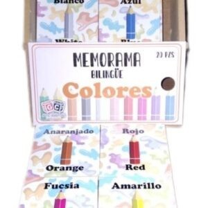 Memorama Bilingue Colores