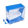 DISPENSADOR DE PLÁSTICO PARA ROLLOS DE ALGODÓN DENTAL