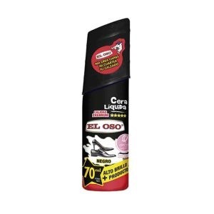 CERA LIQUIDA P/CALZADO NEGRA 70ML EL OSO