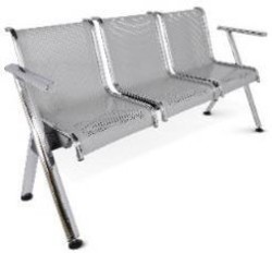 BANCA STEEL 4 PLAZAS