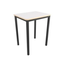 MESA INDIVIDUAL RECTANGULAR 60X48X75 CM CUB. MELAMINA